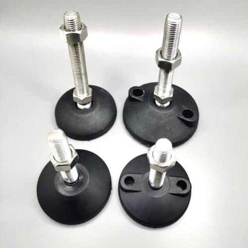 304 stainless steel universal foot hoof foot cup foot plate small head big head foot adjustment foot screw foot nylon foot