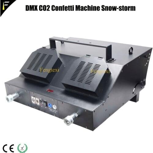 Celebrating Confetti Blaster Confetti Machine Flower Sprinkling DMX Co2 Confetti Device Launcher 13meter Spray Celebration