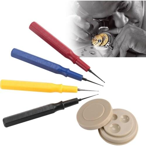 High Quality Watch Oiler Kit Watchmaker Repair Tool Professional Watch Oiler Set 1 Oil Cup 4 Oil Pen Assortment Watch Tool Kit a