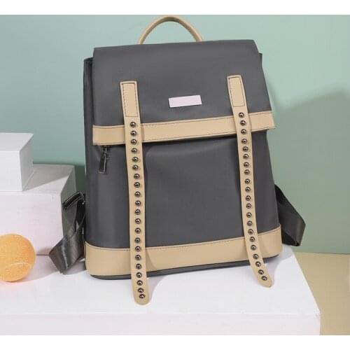 Ladies Brand Designer Fashion Waterproof Oxford Cloth School Bag Backpack Large Capacity Outdoor Travel Leisure Shopping Handbag