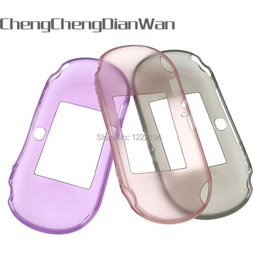 ChengChengDianWan Silicone shell TPU Protective silica gel Cover Skin for PlayStation PS Vita PSV2000 Cases
