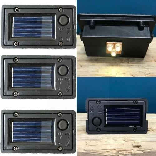 1pc Replacement Battery Storage Boxes Solar Light Battery Square Waterproof Garden LED Solar For Outdoor Switch Box Light L W6X4