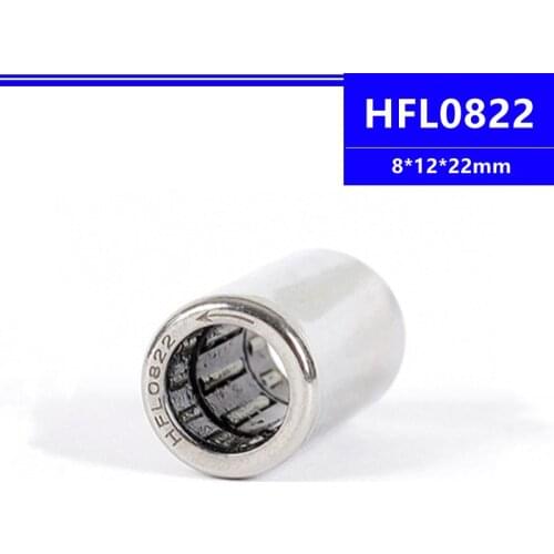 10pcs/100pcs HFL0822 8x12x22mm One Way Clutch Needle Roller Bearing 8*12*22mm Drawn Cup Shaft High Quality