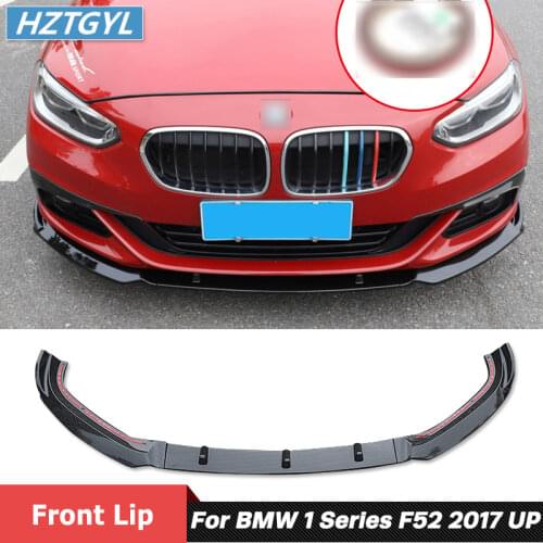 3 PCS Splitters ABS Material Front Bumper Spoiler Lip For BMW 1 Series F52 118i120i125i Sedan Car Styling 2017 UP