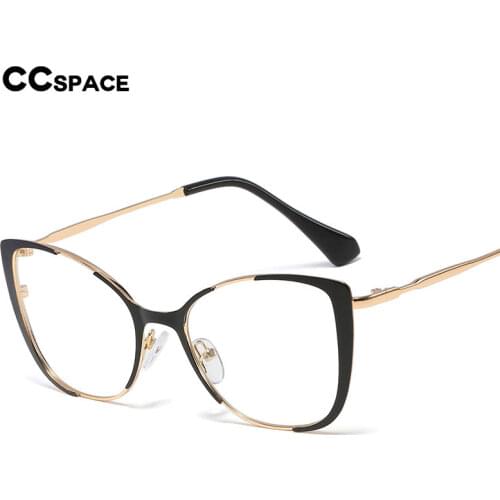 45955 Cat Eye Anti Blue Light Optical Glasses Frames Women Men Fashion Computer Glasses