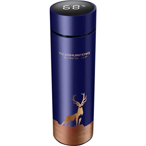 500ml Smart Thermos Water Bottle Cup Led Digital Temperature Display Stainless Steel Coffee Thermal Mugs Intelligent Cups 40