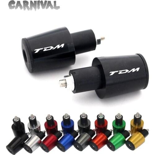 For YAMAHA TDM900 TDM 900 900A TDM850 TDM 850 motorcycle accessories 7/8 '' 22MM handlebar grips end plugs