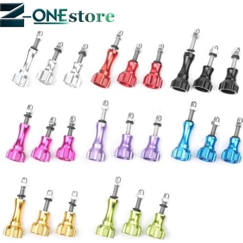 Aluminum Nut Thumb Screw Mount for GoPro Hero 7 6 5 4 Millet Easy Lite 4K SJCAM SJ7 H9 Sony for GoPro Sjcam Accessories Kit