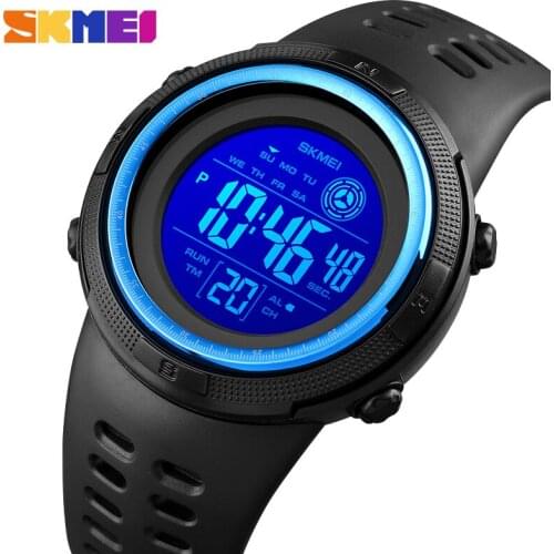 Outdoor Sport Watch Men Multifunction Watches Alarm Clock Chrono 5Bar Waterproof Digital Watch Man reloj hombre SKMEI 2021