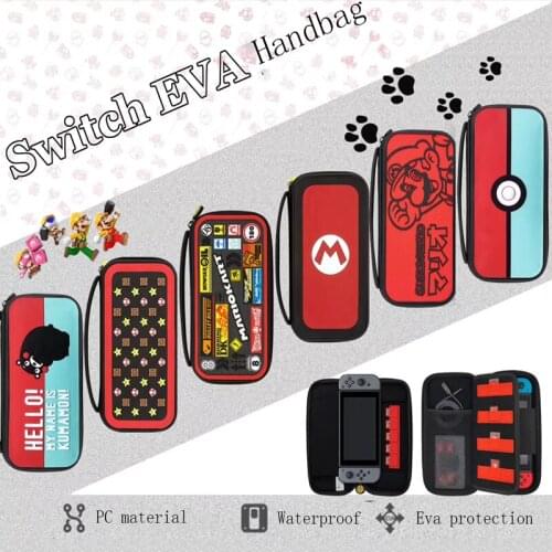Animal Forest For Nintendo Switch Mini Case Storage Bag For Switch Console Travel Carry Cover Protector Case Bags NS