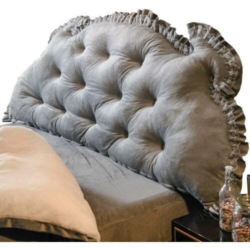 Chpermore European Retro Long pillows Simple bed cushion Multifunction Tatami Bed soft bag Removable Bed pillow For Sleeping