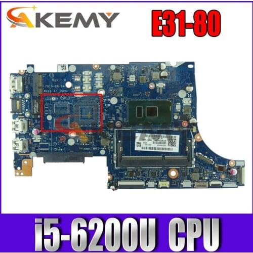 Perfectly tested Laptop motherboard for LA-D061P E31-80 i5-6200U FRU 5B20K57254