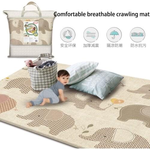 Crawling Mat Infant Play Mat Toys Double-sided Non-slip Puzzle Childrens Mat Thickened Infantil Baby Room Floor Carpet Rug