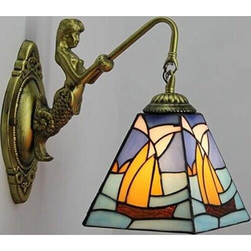 Light Wall Lamps European minimalist living room dining room den bedroom balcony hallway bar LED wall lights DF50