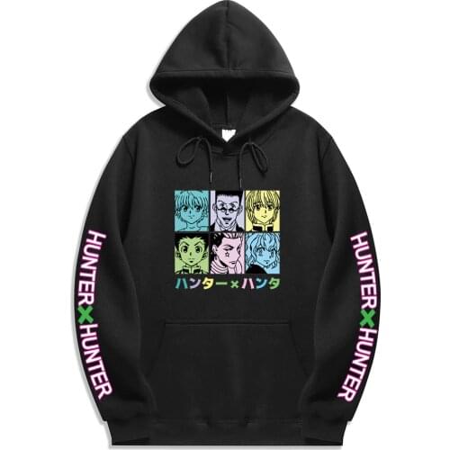 2021 Janpanese Anime Hunter X Hunter Killua Hoodie Men Women Unisex Hoodies Sweatshirts Hoodie