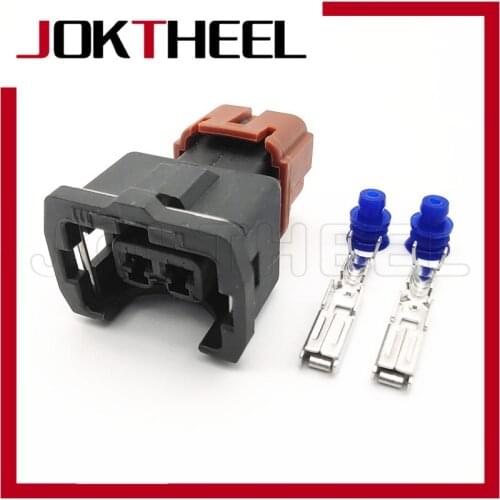 1/5/10/20 set AMP KUM 2 Pin way female Waterproof automotive connector Knock sensor plug for Nissan A32 A33 PB185-02326