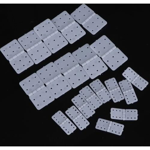 10pcs/lot White Hinge Linker Plastic for RC Airplane Aircraft Helicopter Quadcopter Wholesale