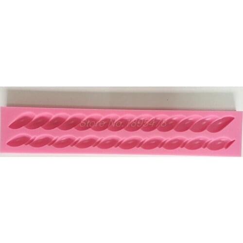 100PCS Long Shape Silicone Cake Mold Cake Tools For Cake Decorating tools Fast shipping for DHL TNT Fedex