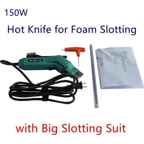 150W Groove Electric Foam Cutter Slot Hot Knife Wire Grooving Cutting Tool 110V