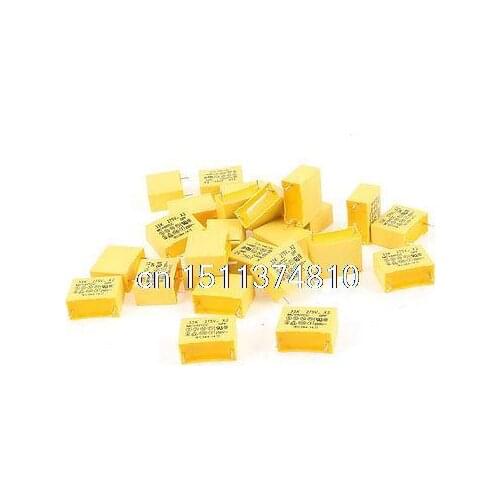 25 x 0.33uF AC 275V X2 Safety Start Run Polypropylene Film Capacitor