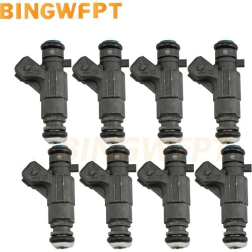 8Pcs Fuel Injector Nozzles For 1998 - 2005 Volkswagen Touareg Audi A6 A8 3.7L 4.2L V8 0280155921 077133551M