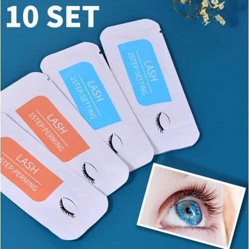 Brand Eyelash Lamination Kit Safe Perming Eyelash Lift Set Eyelash Lifting Enhancer Lashes Styling Beauty Salon Home Use Makeup