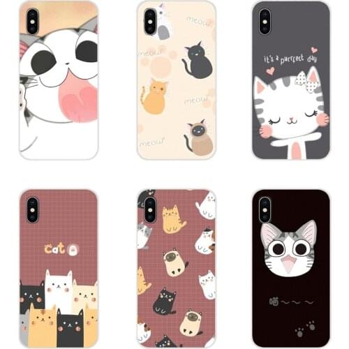 For Xiaomi Redmi 4A S2 Note 3 3S 4 4X 5 Plus 6 7 6A Pro Pocophone F1 Protective Meow Cat Accessories Phone Cases Covers