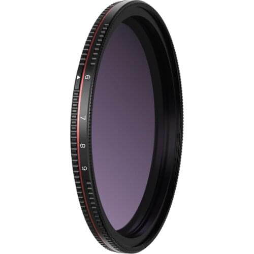 Freewell 82mm Threaded Hard Stop Variable ND Filter Bright Day 6 to 9 Stop Camera Filter