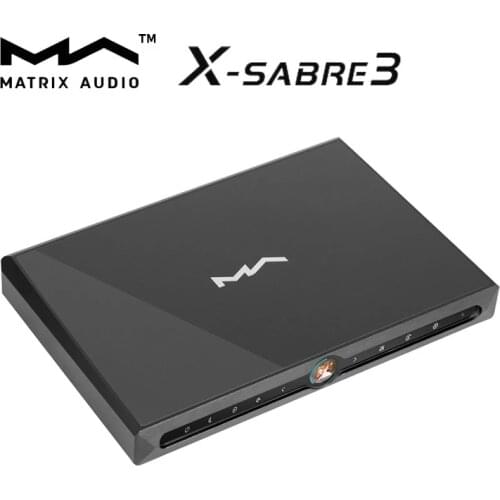 MATRIX X-SABRE3 Streaming Audio DAC ES9038PRO Decoder 768kHz/32Bit DSD512 with Remote Control