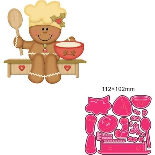 Metal Cutting Die Animal Doll DIY Scrapbooking Paper Cards Decorative Craft Embossing