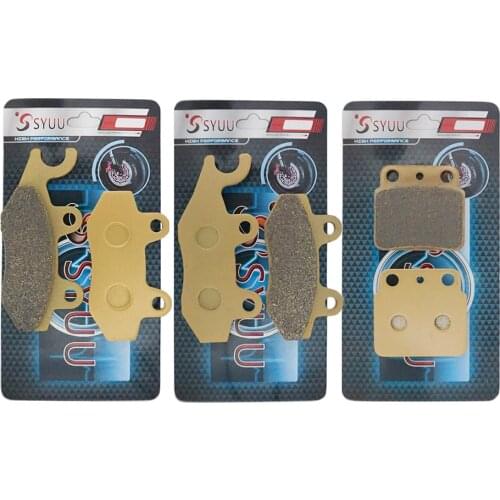 Motorcycle Front and Rear Brake Pads for Suzuki LTR 450 ZK Quadracer LTR 450 K6 K7 K8 K9 L0 L1 2006-2012 FA165F FA135F FA137R