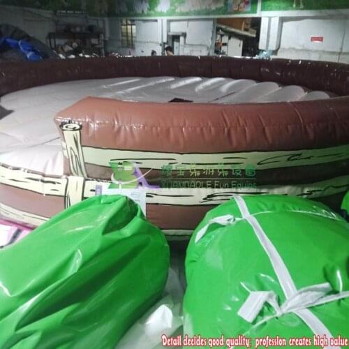 Inflatable Jumping Mat Rodeo Bull Inflatable Mattress For Playing
