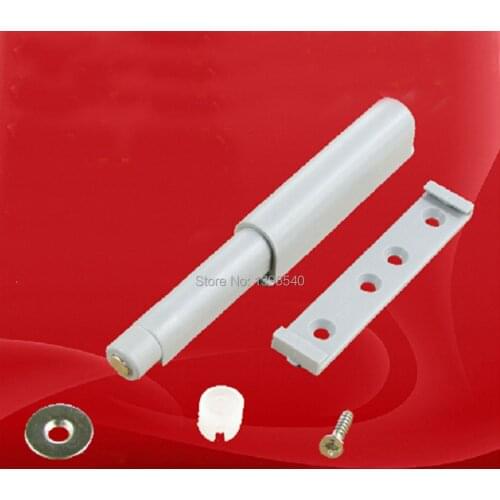 New 20pcs Cabinet Door Damper Push To Open System Spring Hinges Cupboard Damper Buffer Rebound Device With Magnetic Muffler