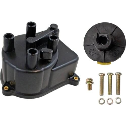 New Distributor Cap & Rotor Ignition Kit for Honda Civic 30103P08003 30102P54006