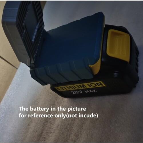 LED Lamp Flashlight Outdoor Emergency Lighting 10W work For Dewalt 14.4V 18V 20V DCB140 DCB181 DCB200 li-ion battery newest