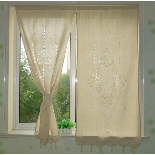 Yvonicky Cotton Curtains For Windows
