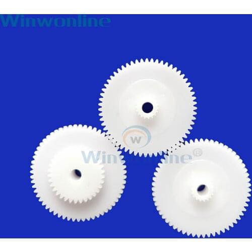 10PC QC1-1146-000 Nylon Motor Drive Gear Wheel DOUBLE GEAR for Canon PIXUS 50i 80i i70 i80 iP90 iP90v CF-PL90 PL95 PL90W PL95W