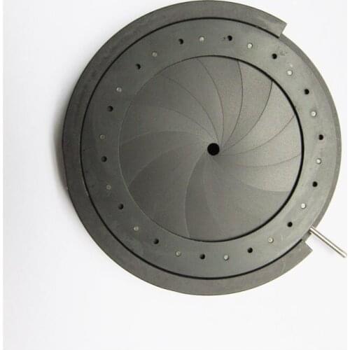 20pcs 3-52MM Amplifying Diameter Zoom Optical Iris Diaphragm Aperture Condenser 14pcs Blades for Digital Camera Microscope