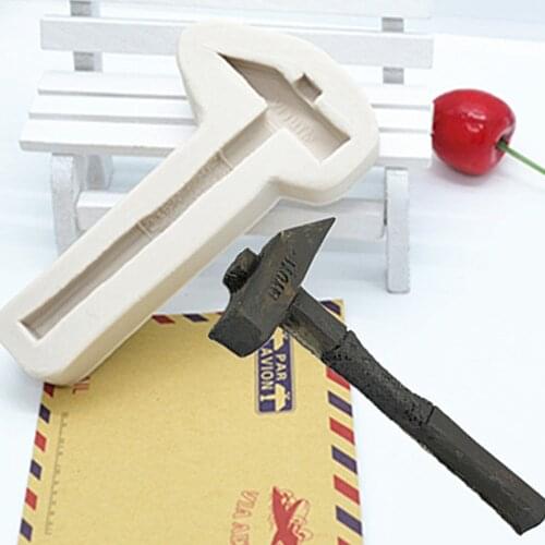 3D Hammer Silicone Fondant Mold For Baking Cake Chocolate Mould Cake Decorating Tools DIY Kitchen Gadgets And Accessories M1223