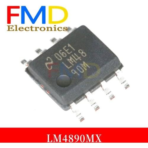 New agent LM4890MX LM4890M patch SOP8 audio amplifier IC chip spot