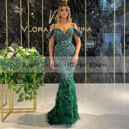 Angel Novias Womens One Shoulder Evening Dresses