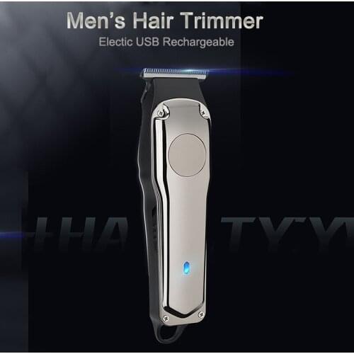 Battery Electric Mens Hair Trimmer USB Rechargeable Adult Baby Home Barber Use Hair Removal Cutting Machine Clippers Styling