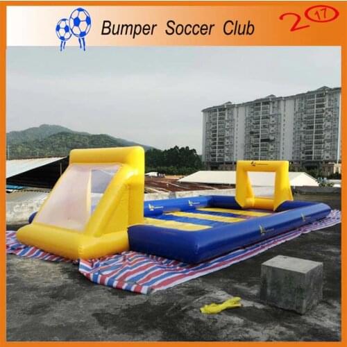 Free shipping ! Free pump ! Portable inflatable soccer field,inflatable football court,inflatable football field for sale