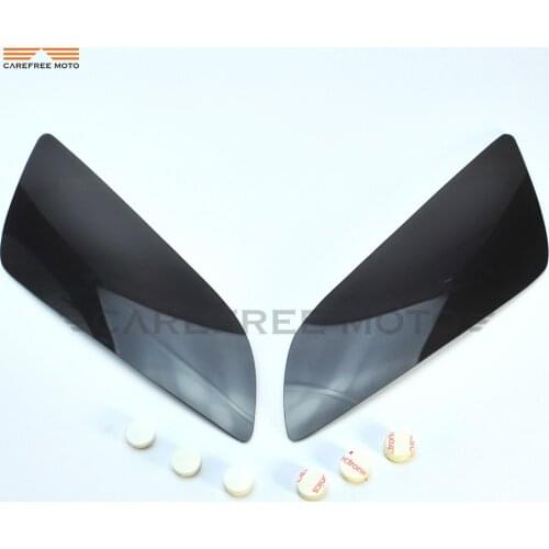 Blue Smoke Motorcycle Headlight Lens Case for Honda CBR600RR CBR 600RR 2003-2006 CBR1000RR 1000RR 20004 2005 2006 2007