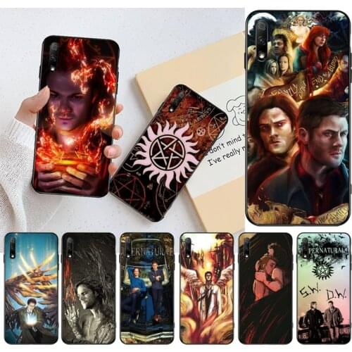 HOTCASHOP movies Supernatural Sam and Dean Phone Case for Huawei Honor 30 20 10 9 8 8x 8c v30 Lite view pro