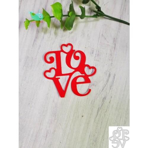 Wedding Love Metal Cutting Dies for Scrapbooking Album Paper DIY Cards Decoration Embossing New Dies Cut 2021