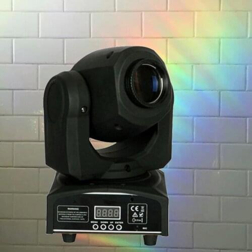 DMX 30W spot moving head light Disco Party stage lighting 30W mini gobo projector stage effect dj lights with LED pattern lamps