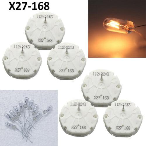 X27 168 (6PCS) +(10pcs) bulbs Stepper Motor For Speedometer Gauge Repair Kit Cluster X27.168 Engine Motor