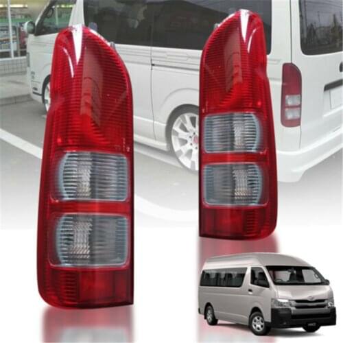 Left & Right Car Tail Light Rear Brake Lamp Signal Light For Toyota Hiace HiAce/Commuter 2005-2019 Replacement Tail Light