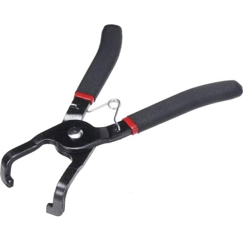 Mayitr 1pc Car Auto Air Conditioning Fuel Line Disconnect Tool Set Disconnect Pliers Black Steel Auto Truck Tools